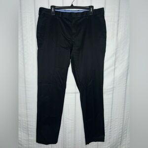 Brooks Brothers Black Lightweight Pants 36x32 Advantage Stretch Waistband Soho